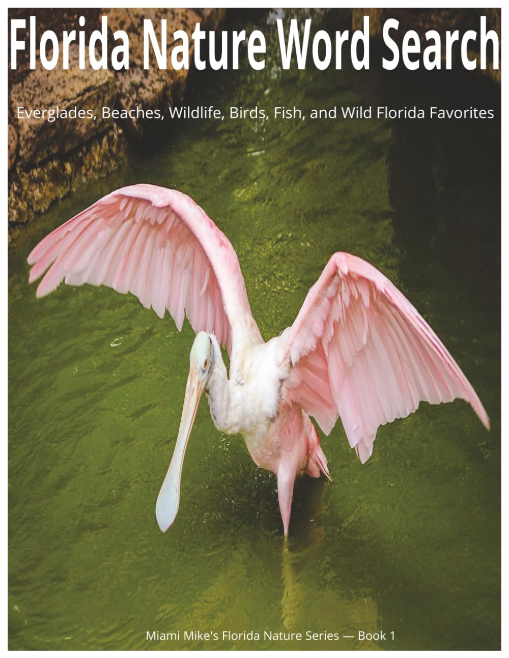 Florida Nature Word Search: Everglades, Beaches, Wildlife, Birds, Fish, and Wild Florida Favorites