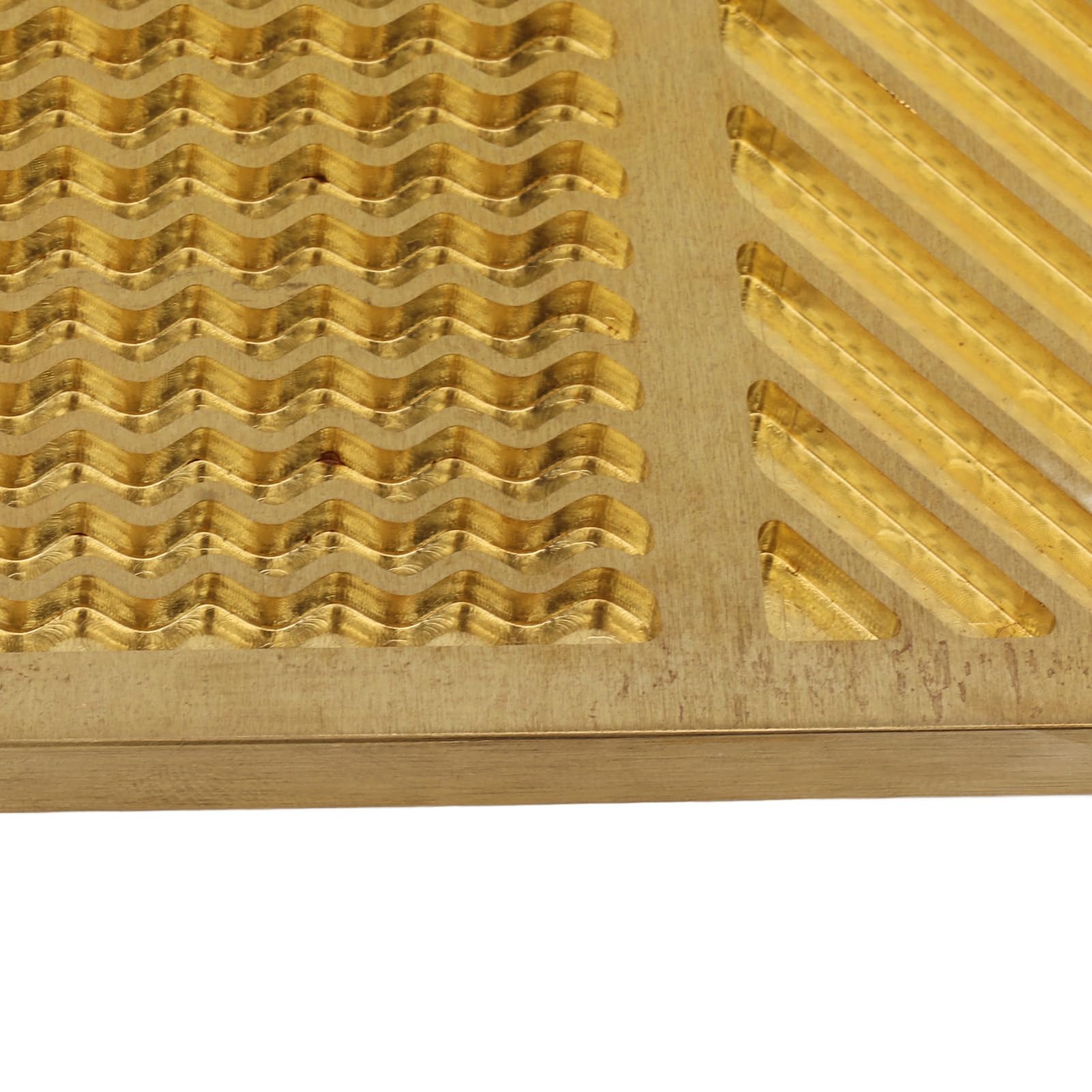 POENVFPO Moule à Glaçons en Laiton pour Cocktails Personnalisés, 10 Cm