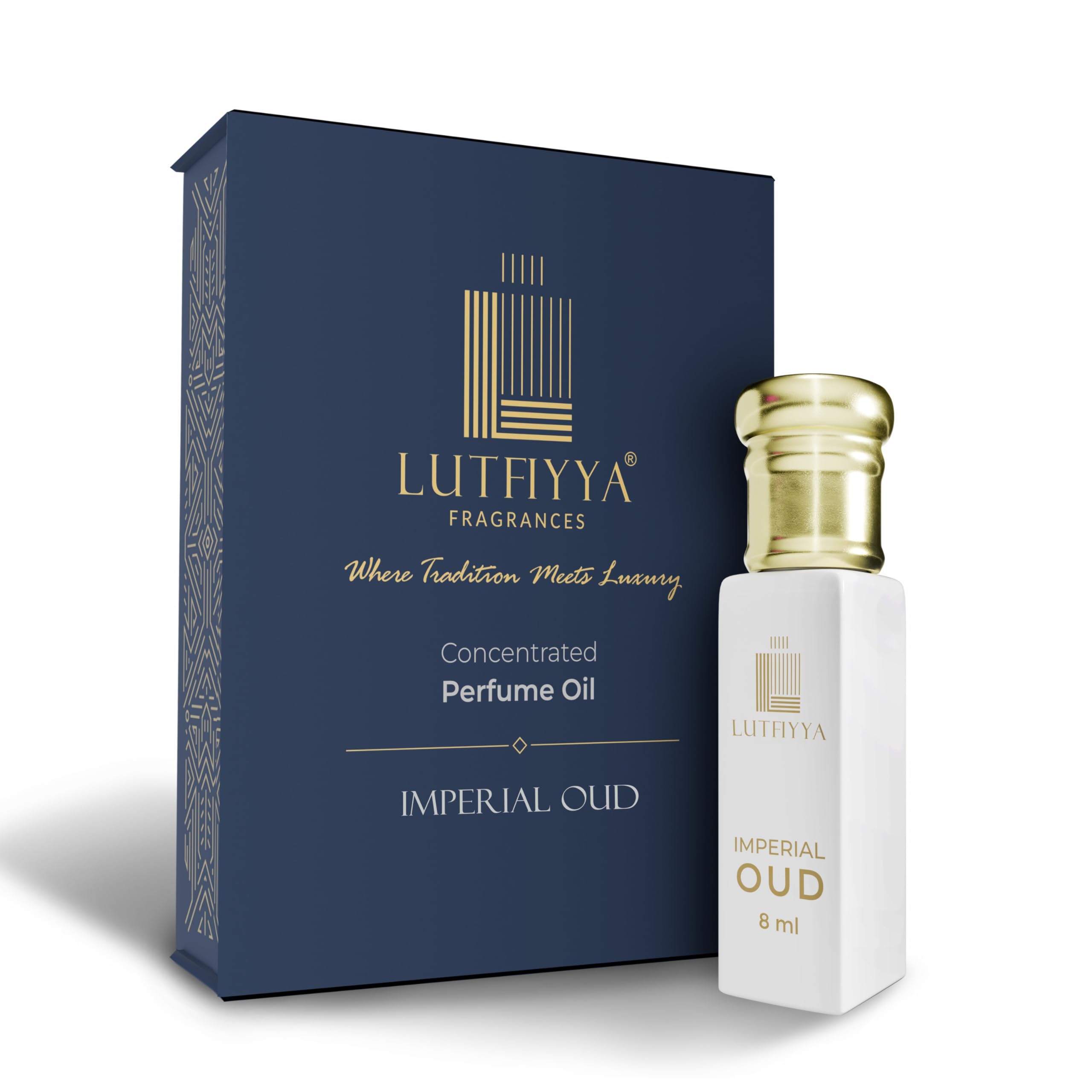 LUTFIYYA IMPERIAL OUD Non-Alcoholic Roll-On Attar for unisex | Attar for Men & Women | Long-Lasting | Woody, Floral & Bold Fragrance Notes | Ideal Gift | 8 ML Pack-picture-13
