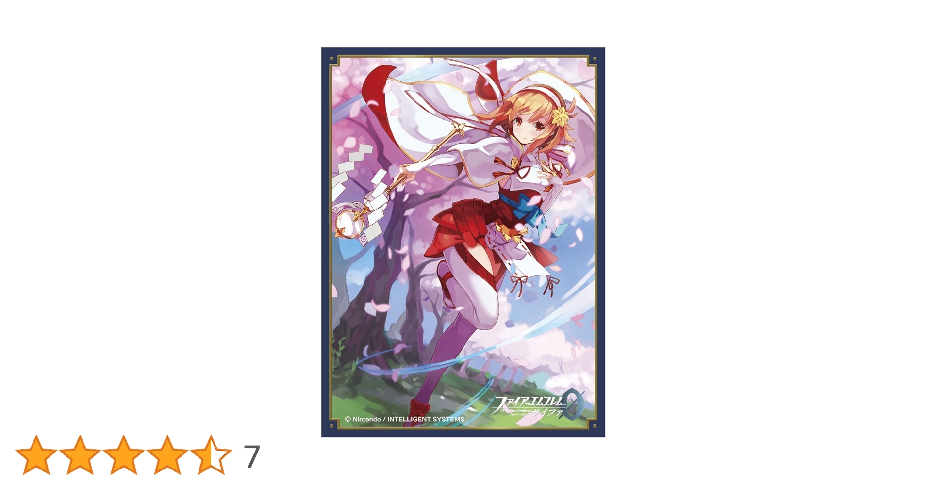 ファイアーエムブレムサイファ スリーブ サクラ エリーゼ60枚 未開封 ファイアーエムブレムサイファ スリーブ サクラ エリーゼ60枚 未