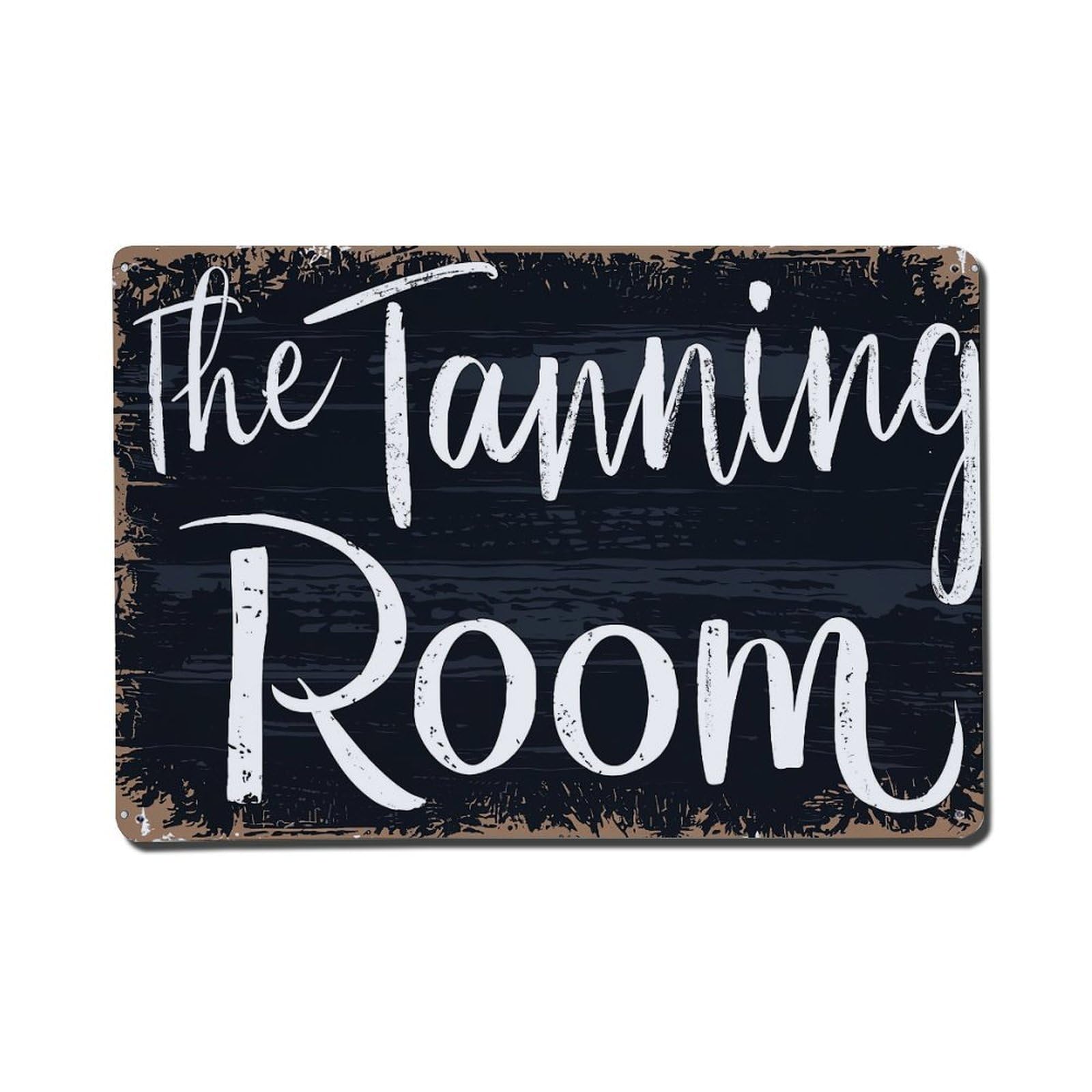 The Tanning Room Tin Sign Metal Poster Vintage Metal Signs for Home Man Cave Bar Cafe Kitchen laundry room Wall Decorations Gift 8x12Inch