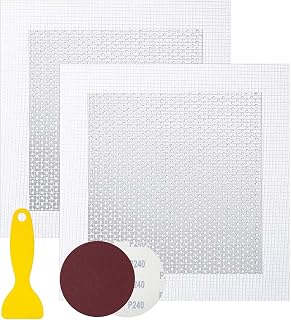 Drywall Repair Kit - Self-Adhesive Aluminum Wall Patch Repair Kit | Heavy-Metal Wall Hole Fixing Tools for Home, Rentals & Offices (2 Pack*6in)