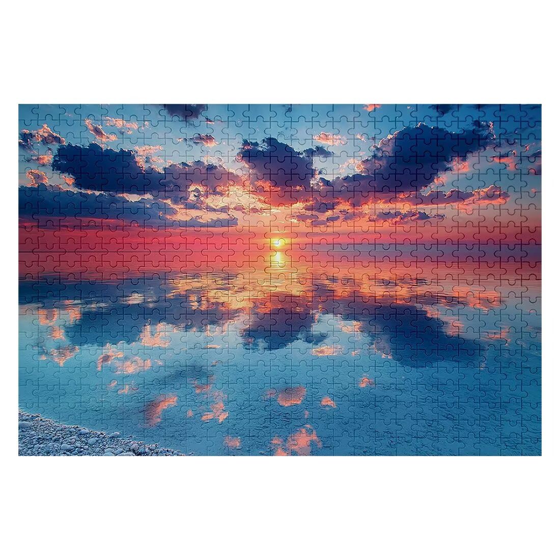 Puzzle 1000 elementów Krajobraz, puzzle dla dorosłych Natura, klasyczne puzzle Wyzwanie edukacyjne Zabawki dla rodziny, niemożliwe drewniane puzzle z pudełkiem na prezent, dekoracja ścienna na obraz