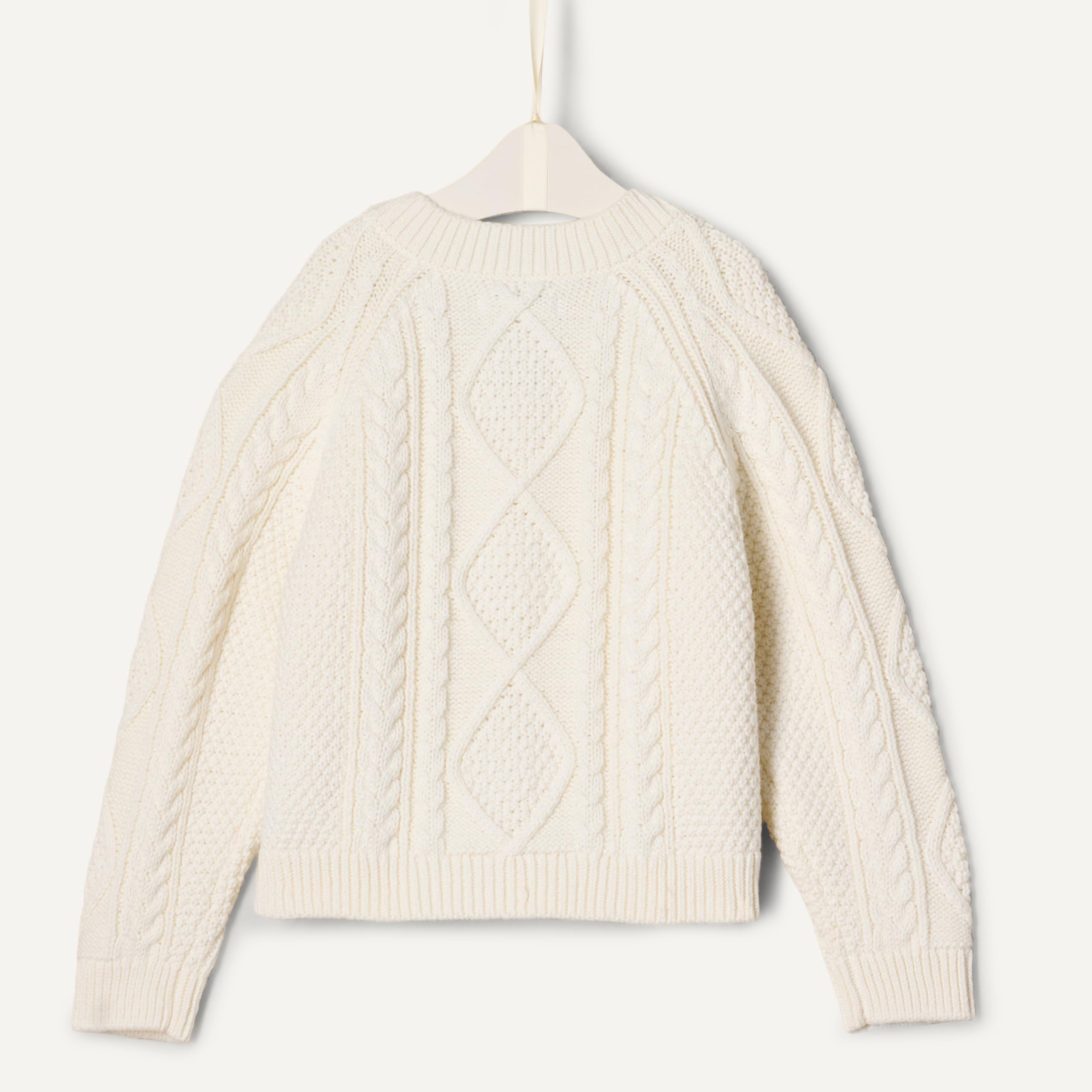 Amazon Essentials x Sofia Grainge Cardigan Trenzado Unisex Bebé y Niños Pequeños