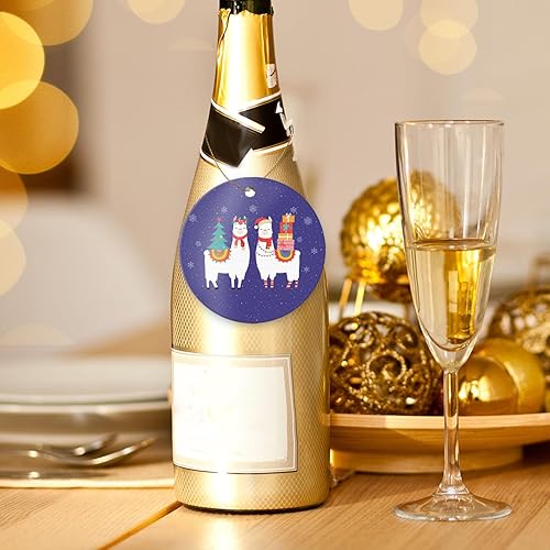 Miniatura 5 de Bonitos regalos de alpaca  Adorno de Navidad 2023  Lindas decoraciones navideñas para árbol de Navidad  Recuerdo de cerámica decoración de Navidad