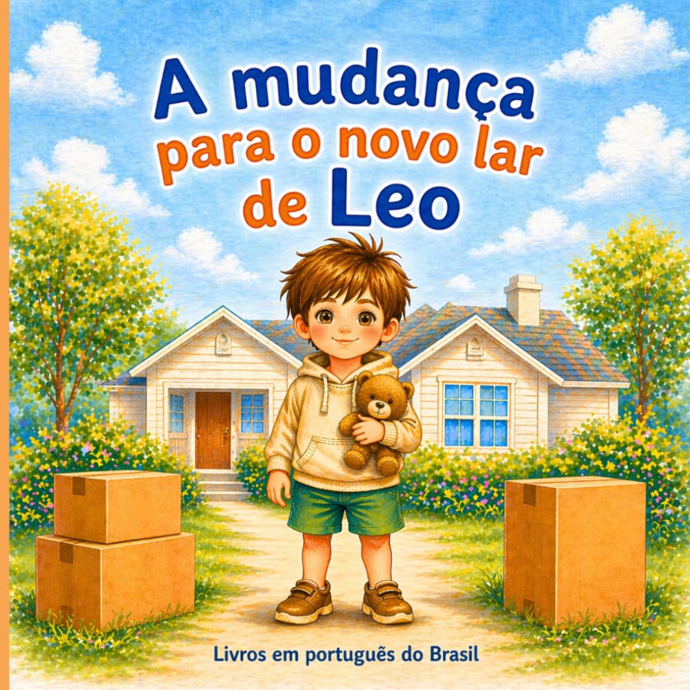 Livros em português do Brasil: A mudança para o novo lar de Leo: Uma história infantil sobre encontrar novos amigos, novos começos e adaptação a um novo ambiente