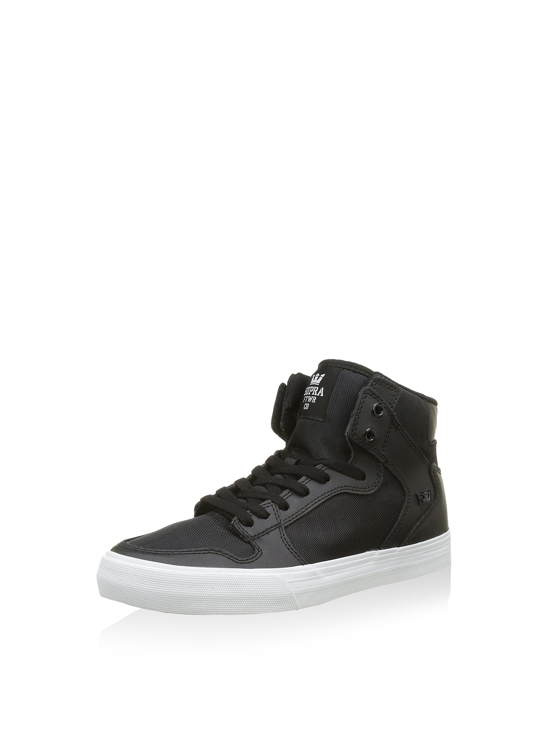 Supra Mens Vaider Black White Shoes Size 7
