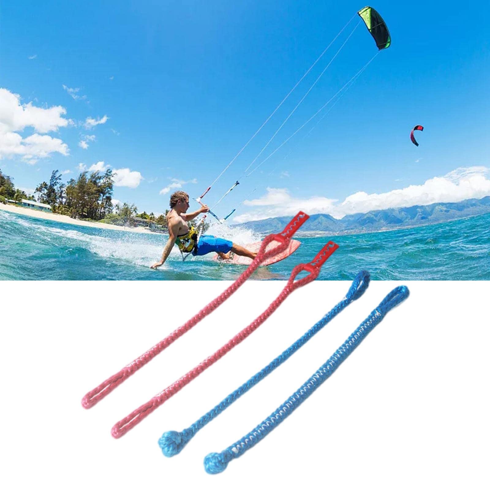 Perfeclan 2X 4X Universal Kiteboarding Pigtails Kitesurfing Premium Kitesurf Pigtails Kite Replacement Supplies