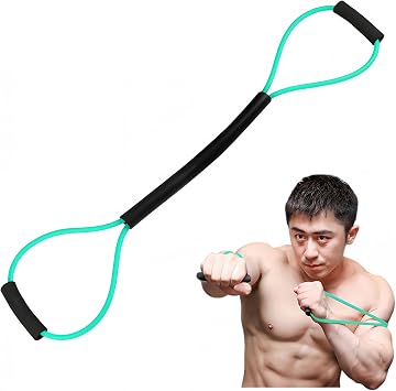 sansenwanwo Boxing Resistance Bands for Speed, Strength Ideal for Fighters, Fitness Enthusiasts to Enhance Combat Techniques and Home Training with Varied Resistance Levels