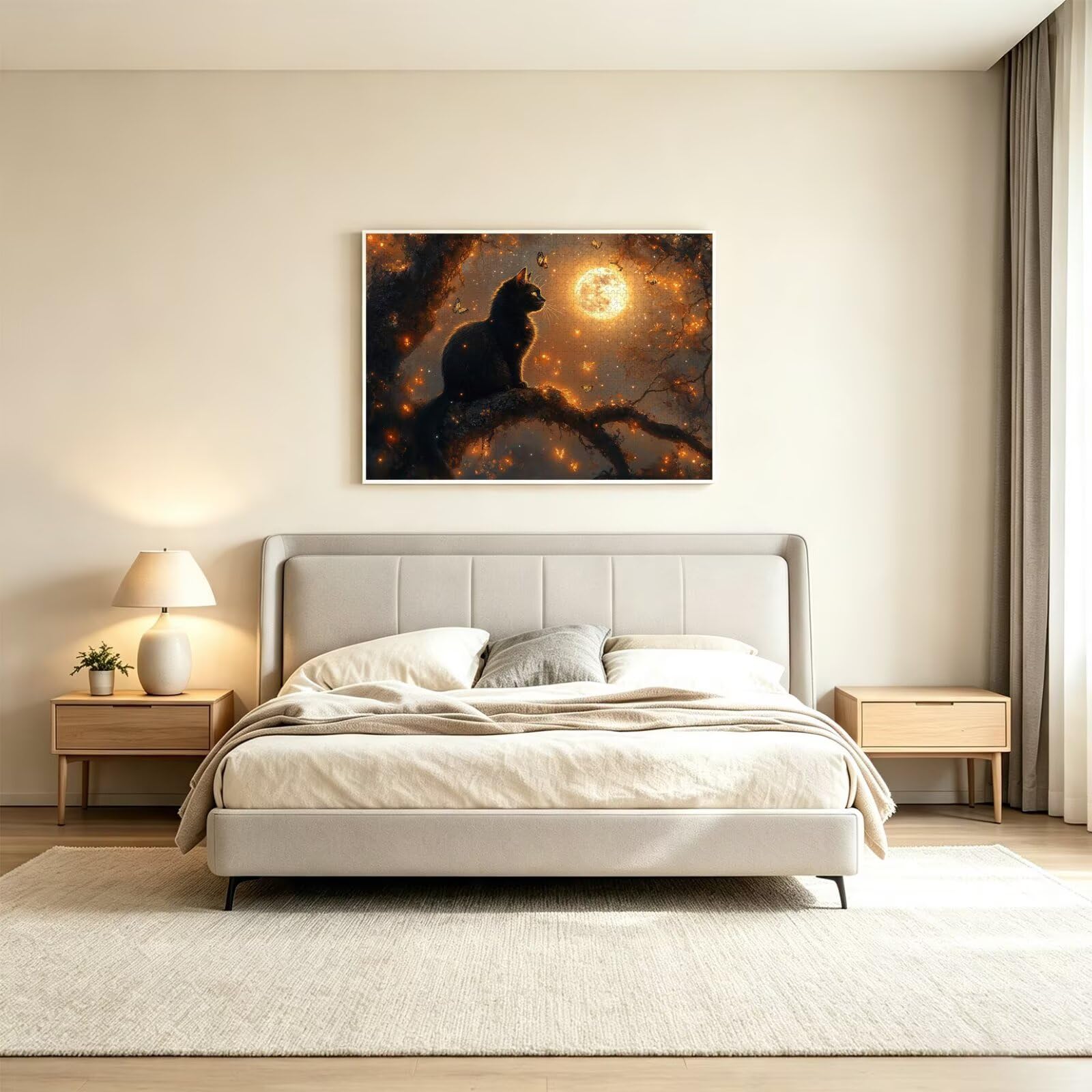 Puzzle dla dorosłych 2000, Moon Cat, 99x70cm, n-852