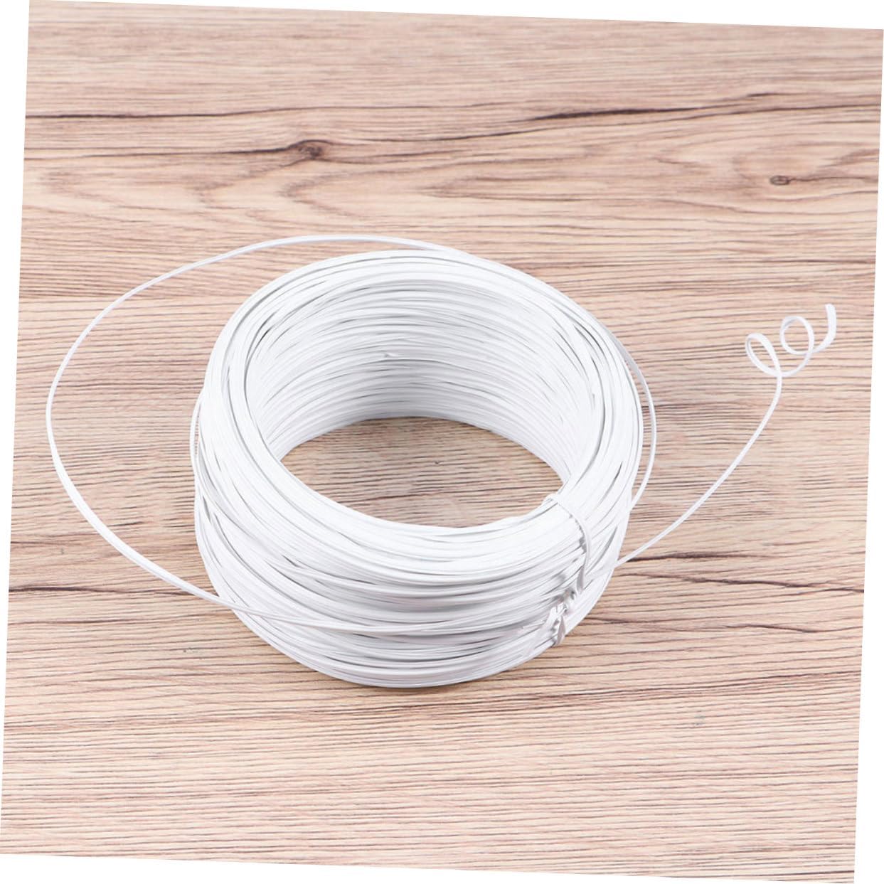 BESPORTBLE 6rolls PVC Wrapped Garden Binding Wire Soft Wire Ties for Plants Garden Twine for Secure Plant Support and Construction Use