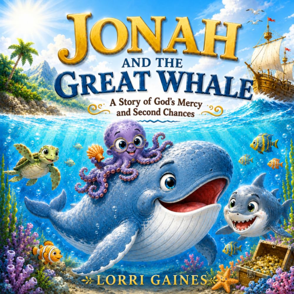 Jonah and the Great Whale: A Story of God's Mercy and Second Chances (Bible Animal Adventures Series)
