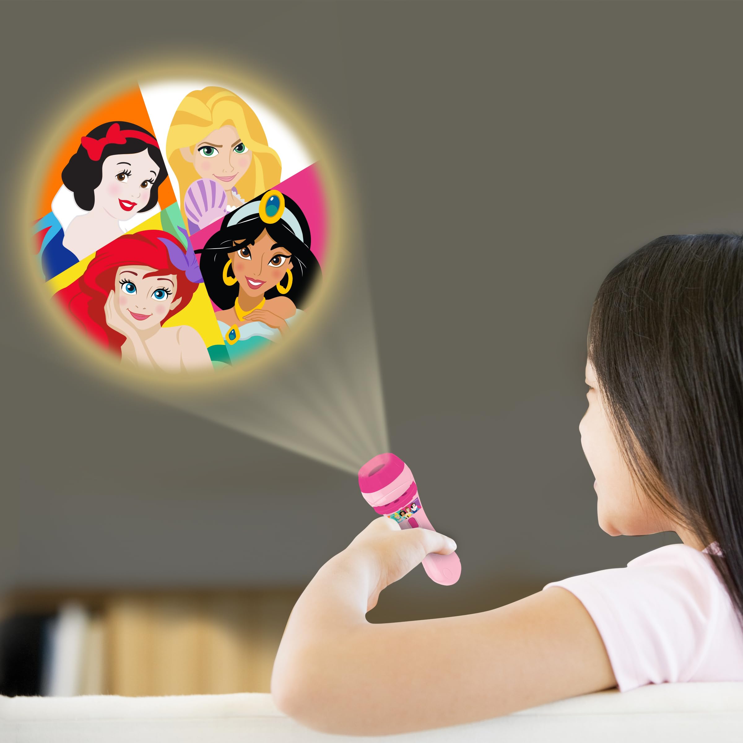 LEXIBOOK, Disney Princess Story Projector and Flashlight, Pink, LTC050DP, Small - Image 4