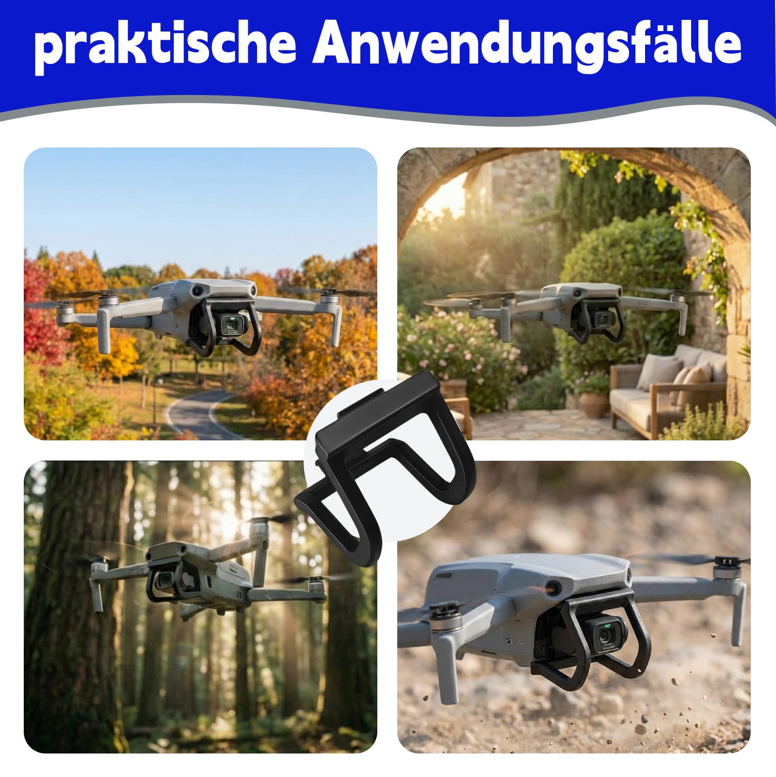 Copriobiettivo compatibile con DJI NEO 2 - Protezione Gimbala, protezione paraurti cardanico, accessori per DJI NEO 2 drone, protezione antiurto, protezione per fotocamera drone, protezione antiurto