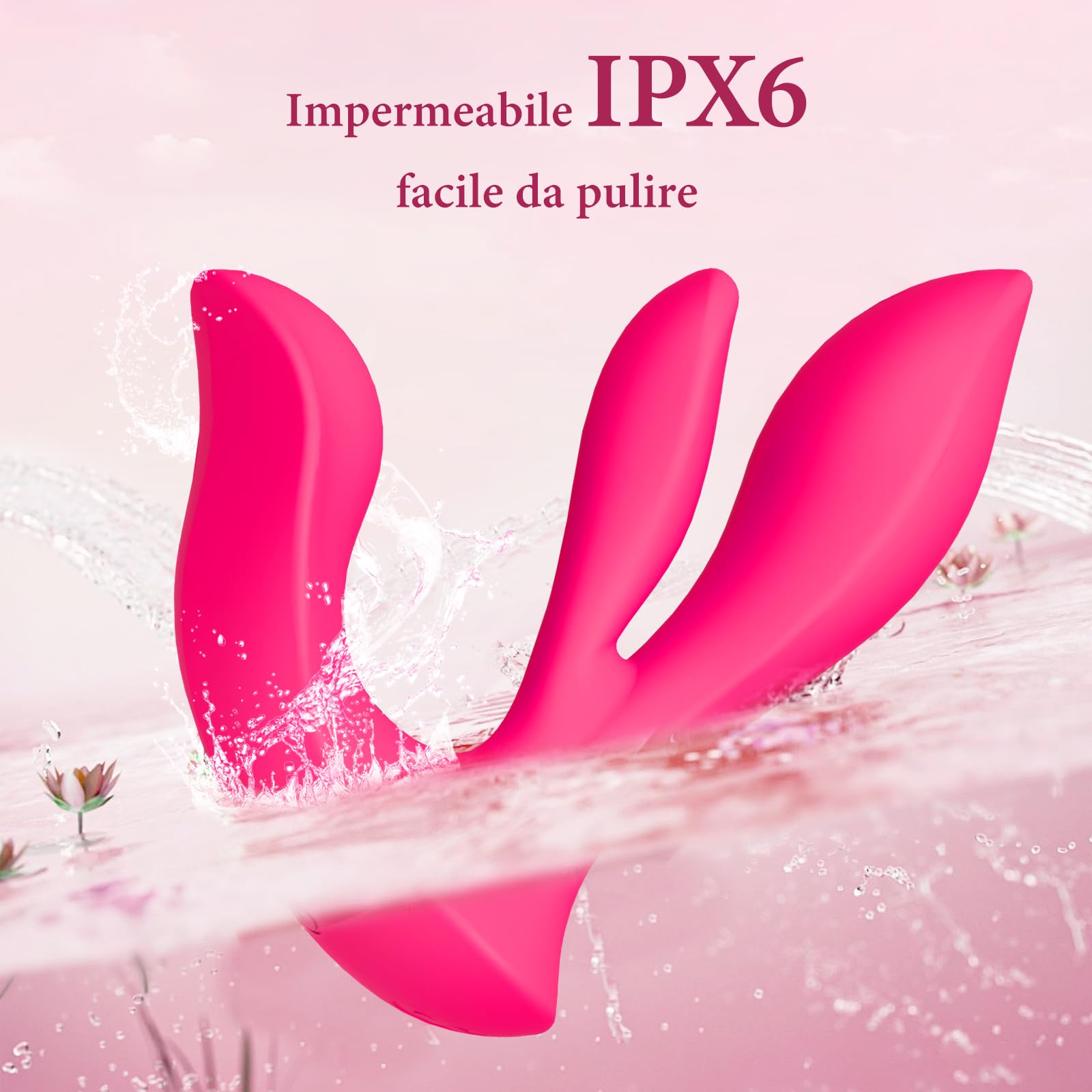 Vibratoreper Donna, Ovetto Vibrante Donna Telecomando e APP, Vibratore Sexytoysys Coppia Sex Toys, Stimolatore Clitoride Femminile e Punto G, Impermeabile, Silenzioso