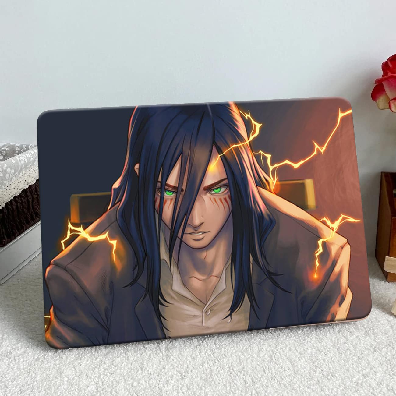 woopme® Attack On Titaan Laptop Skin Stickers for All Laptops Multicolour Anime Sticker (16 X 11 Inch) (Eren Yeager) (B0DCFGBJN9) Amazon Price History, Amazon Price Tracker