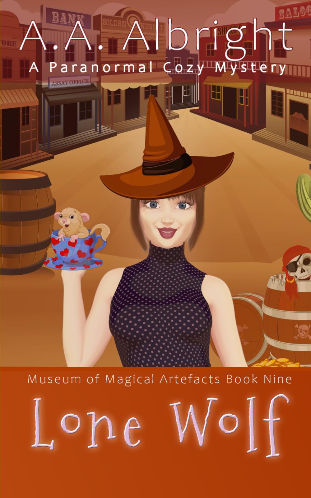 Lone Wolf (A Paranormal Cozy Mystery) (Museum of Magical Artefacts)
