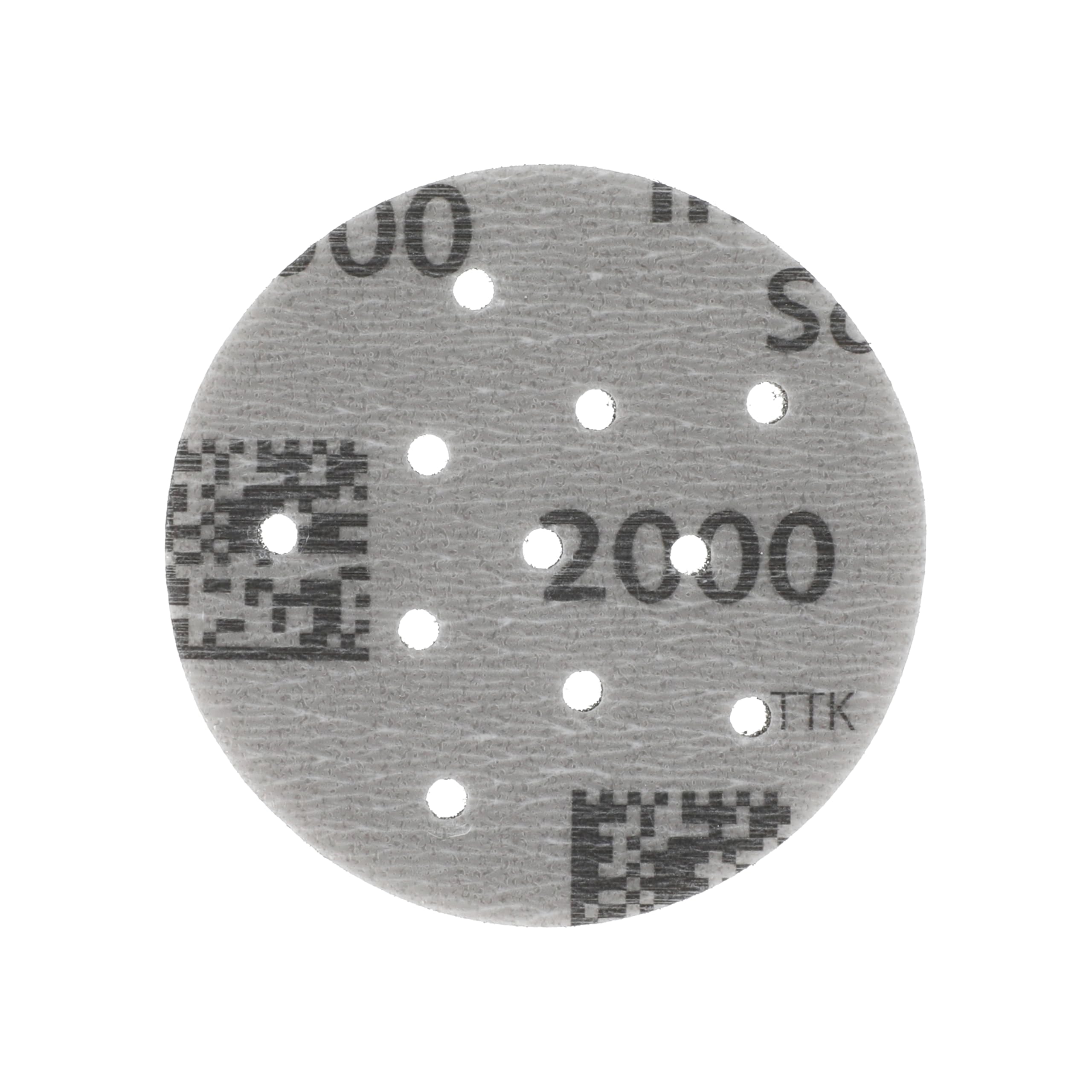 Mirka Iridium Disques abrasifs Ø 77 mm P2000 Multifit 20 pièces
