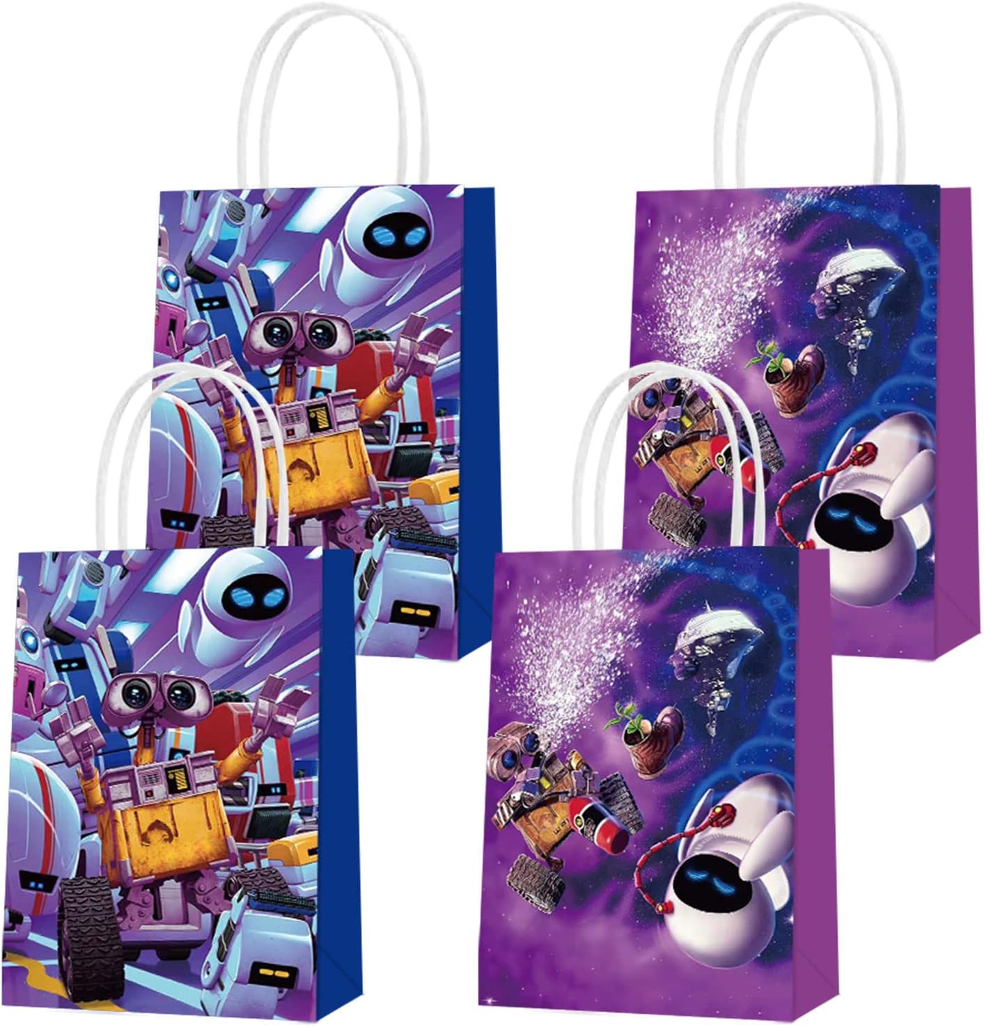 Mnhjkiuo 16 Pack Walle Party Gift Bags Party Decorations