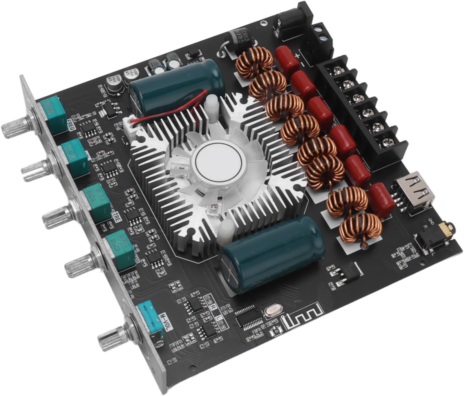 Audio Power Amplifier Efficient 2.1 Channels AMP Board for Laptop PC - Wide Compatibility