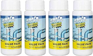 Wild Tornado Powerful Sink, 4 Pack Drain Cleaner, Portable Powder Cleaning Tool Super Clog Remover Powder Agent for Kitchen Toilet Pipe Dredging