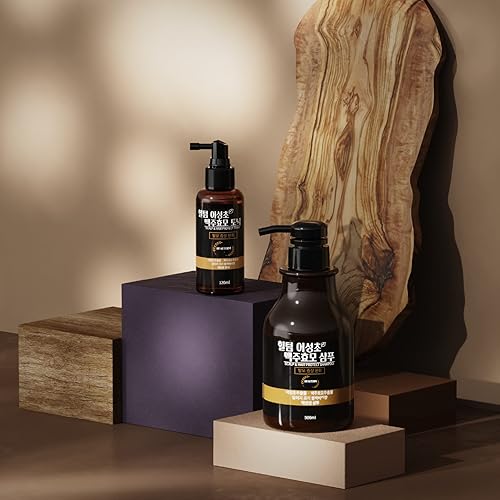 Miniatura 9 de HEALTERM Champú anticaída con Houttuynia Cordata (387,000 ppm) y levadura de cerveza alemana (70,000 ppm), 16.9 fl oz (16.9 fl oz)