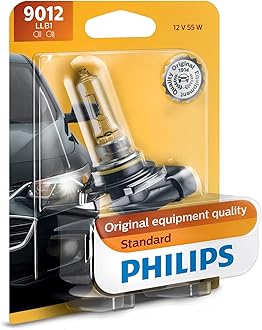 Philips H1 Standard Replacement Bulb, (Pack Of 1) 9012Llb1