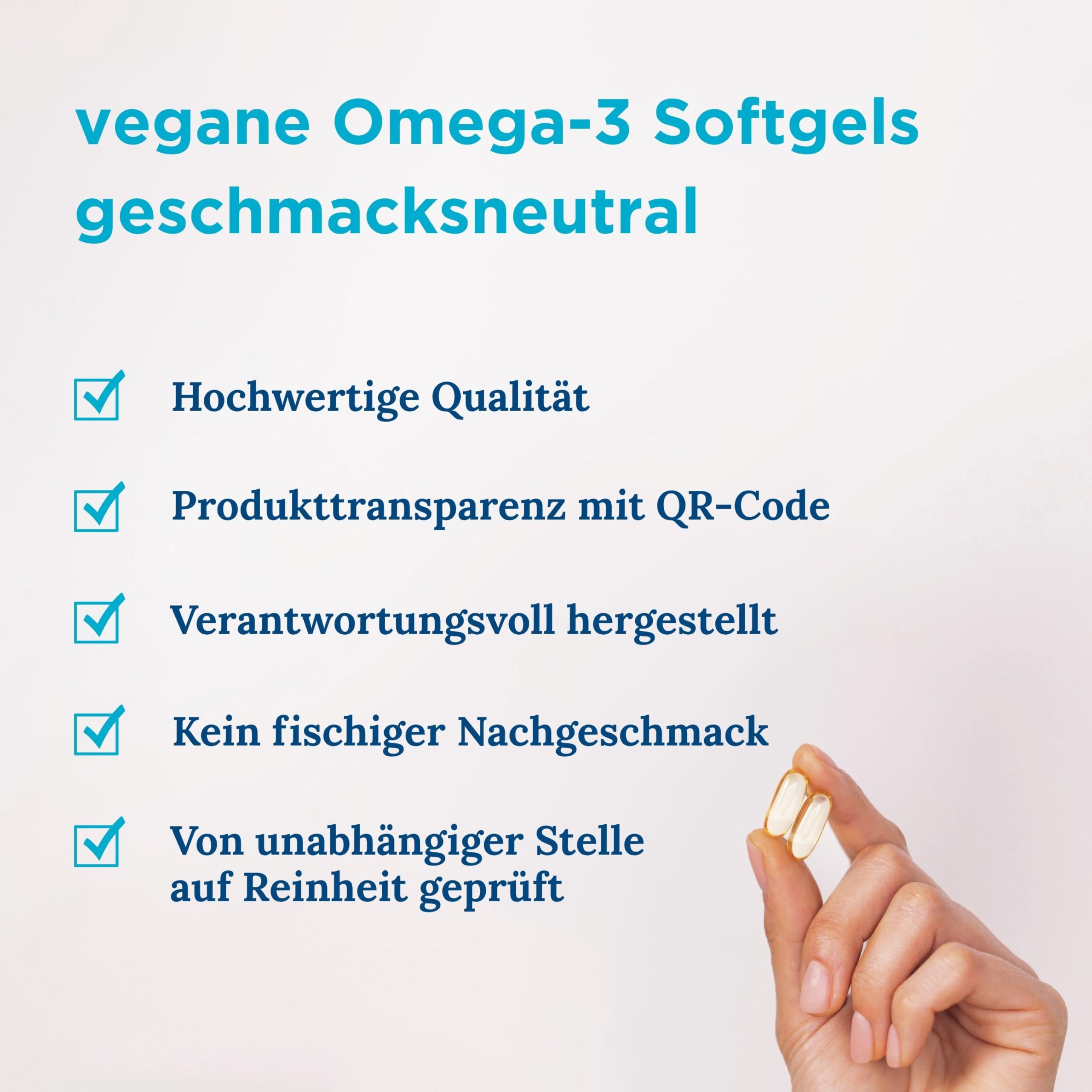 Nordic Naturals Algae Omega, vegane Omega-3-Kapseln aus Algenöl, 715 mg, mit EPA und DHA, 60 Omega-3-Softgels, vegan, vegetarisch, soja- und glutenfrei