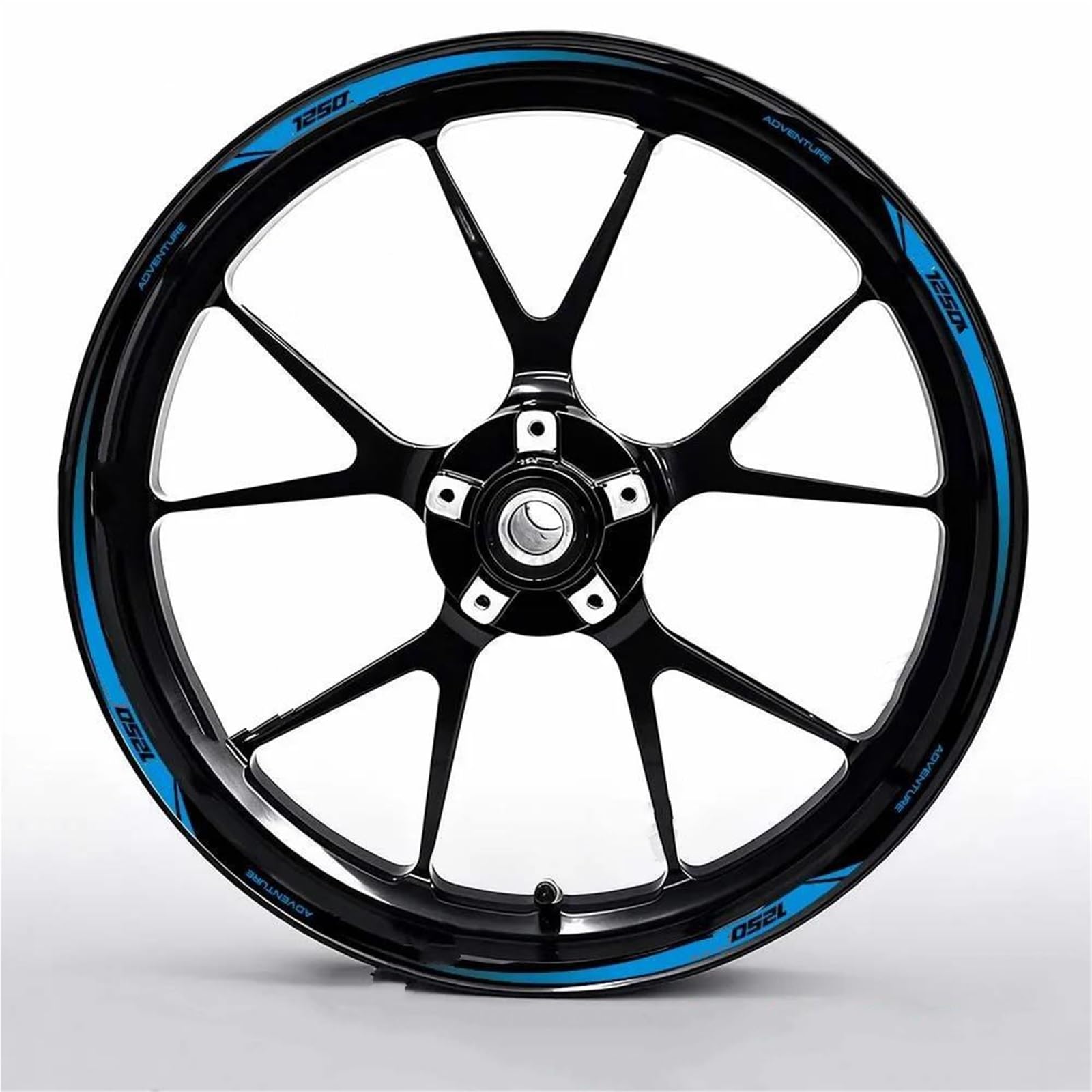 Motorcycle Reflective Wheel Stripe Sticker Set Waterproof Rim Decals for R1250GS R1250 GS R 1250 Gs(Style 3)