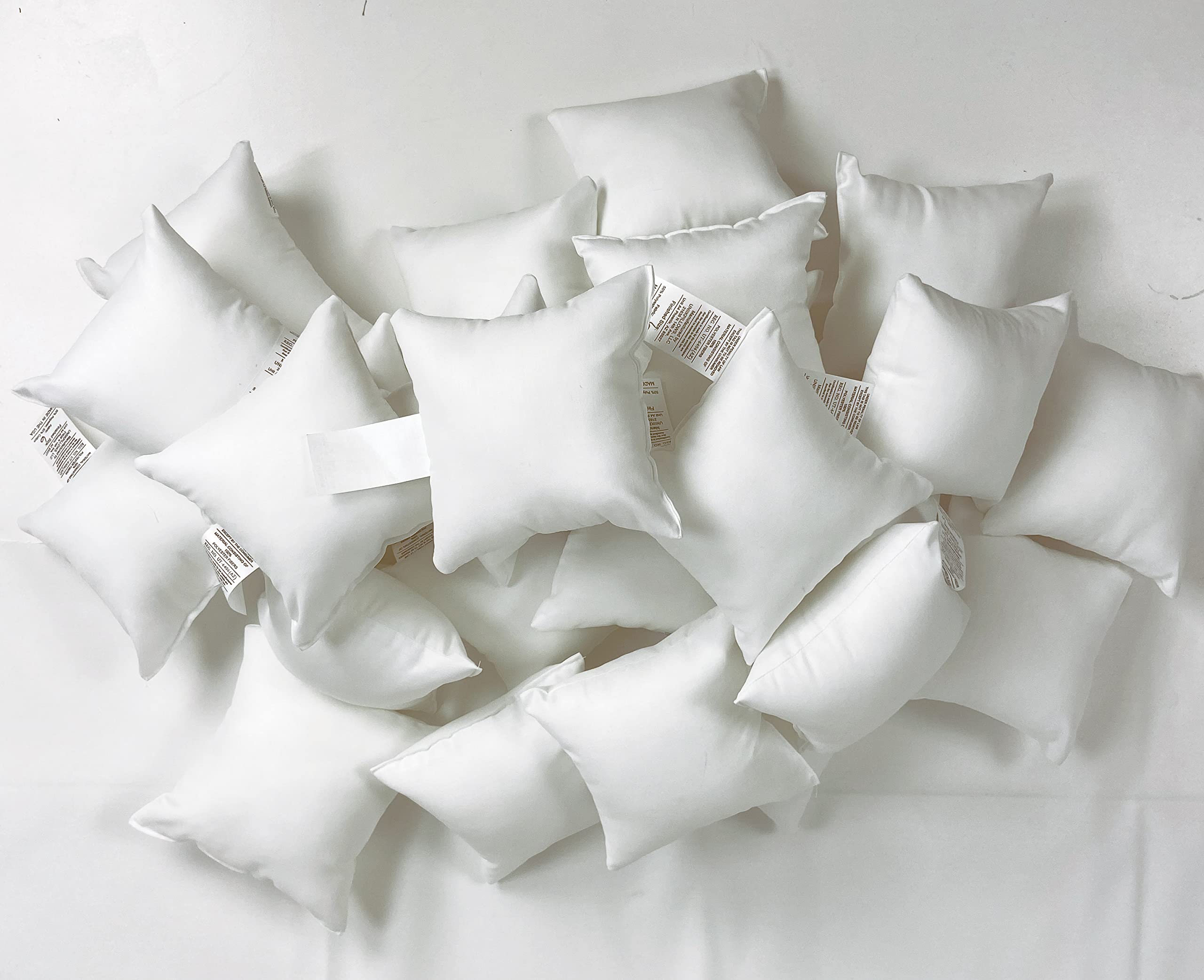 UniikStuff Mini 8x8 Small | Crafting Pillow Insert | Hypoallergenic Insert | Polyester Pillow Inserts | 8 x 8 Inch Insert | Home Decor | Pillow Form (50)