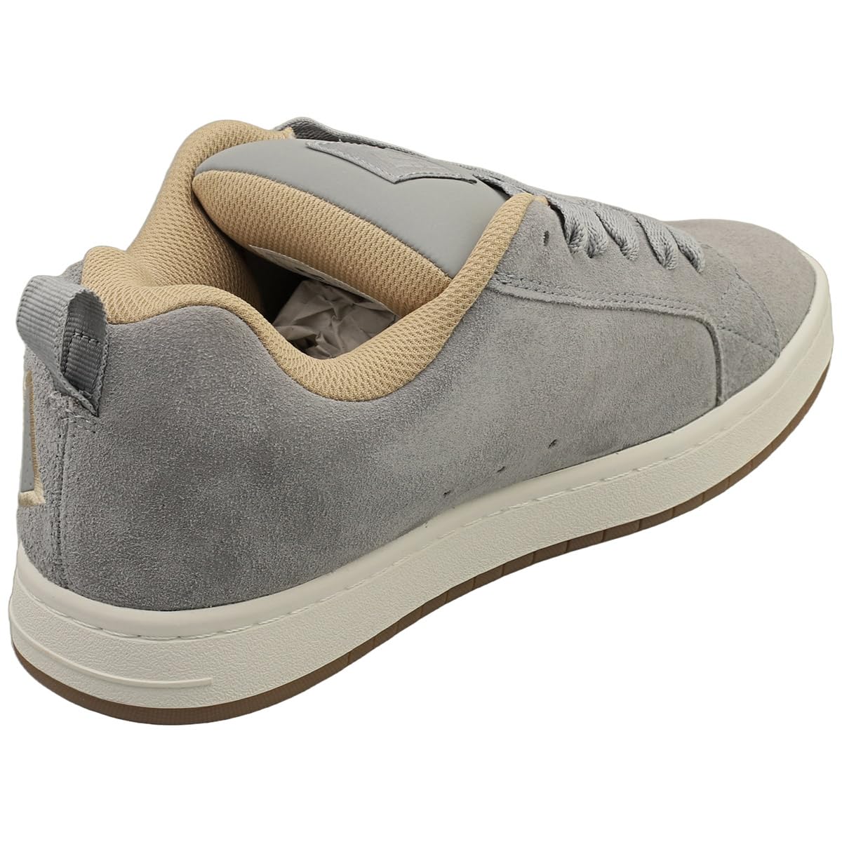 DC Shoes Court Graffik Se - Zapatillas de Skate para Hombre, Color Gris Claro