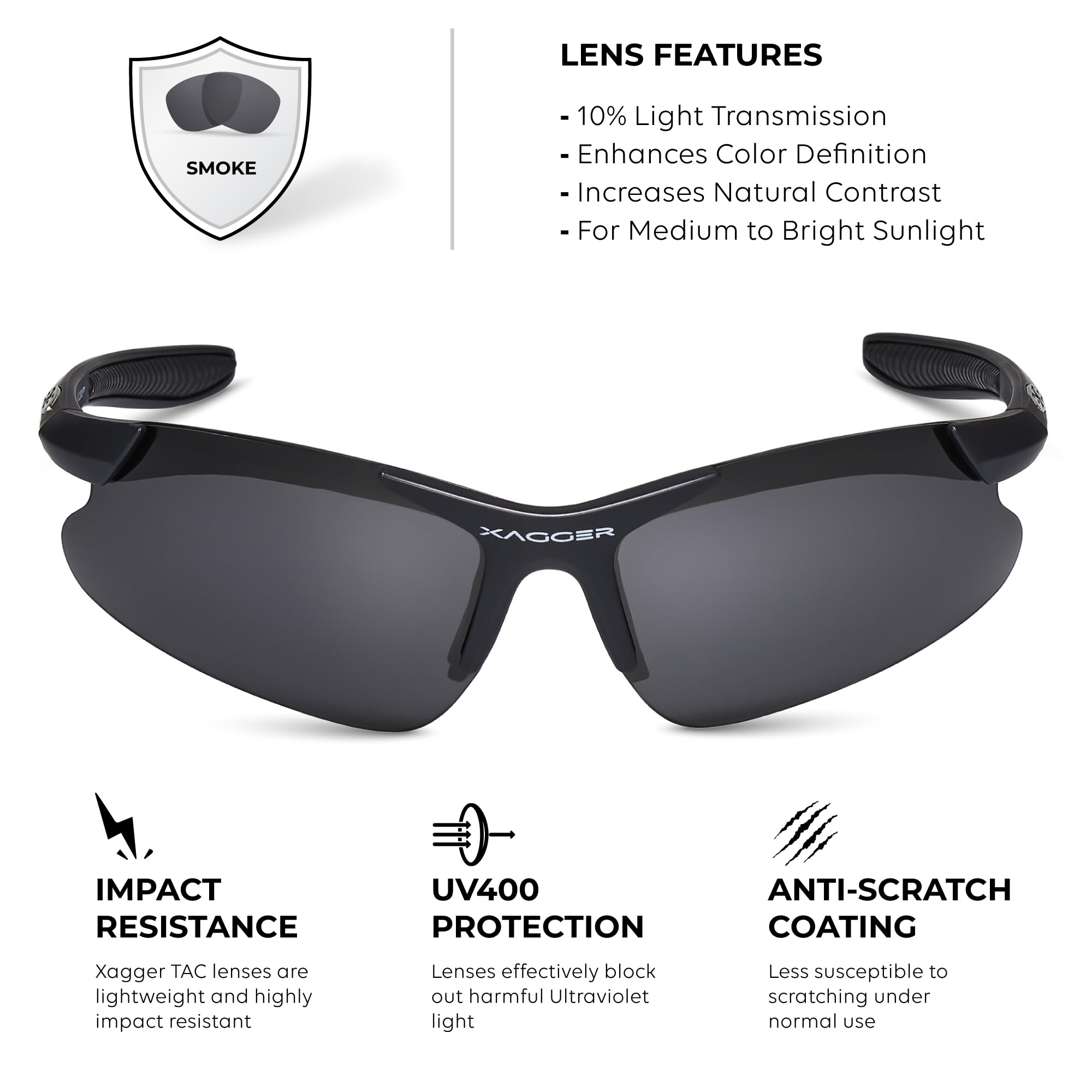 Polarisierte Sport-Sonnenbrille für Kinder, Jungen, Mädchen, Baseball-Softball-Brille, TR90-Rahmen, mattschwarz, Rauchgrau, Alter 3–7 Jahre, Mattschwarz | Rauchgrau, Age 3-7