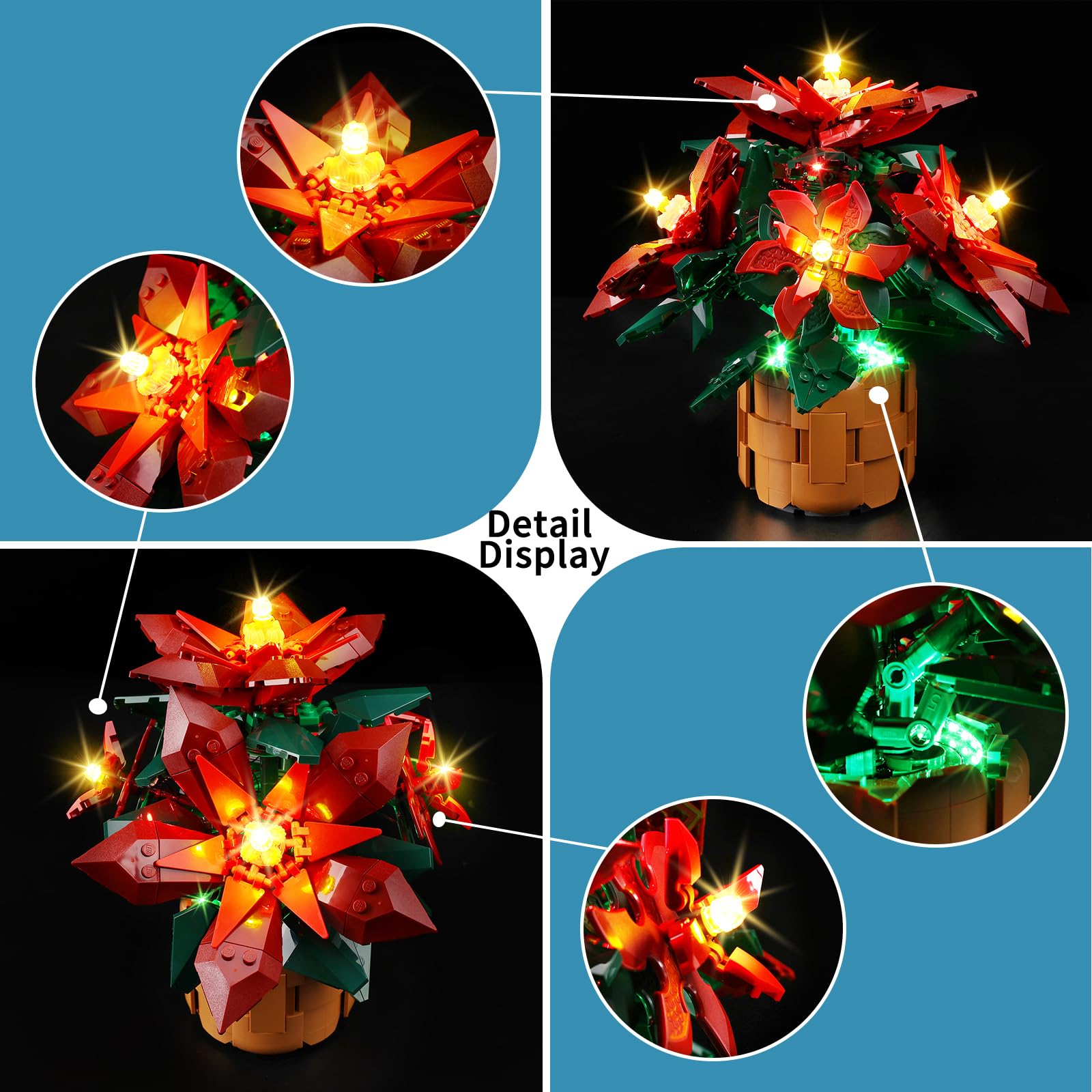 Gobricks 3676 Slope Brick 2x2 Corner Inverted Slope 50 Pieces GDS-1040 Compatible with Lego Building Blocks Color:Lavender 063