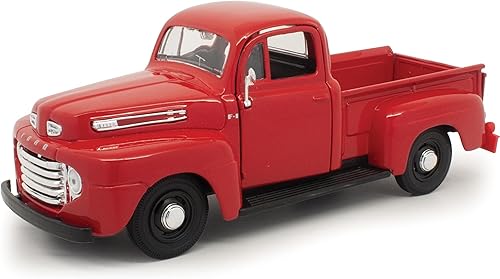 Maisto 1948 Ford F-1 Camión Pickup rojo 31935-escala 125 modelo fundido a presión coche de juguete