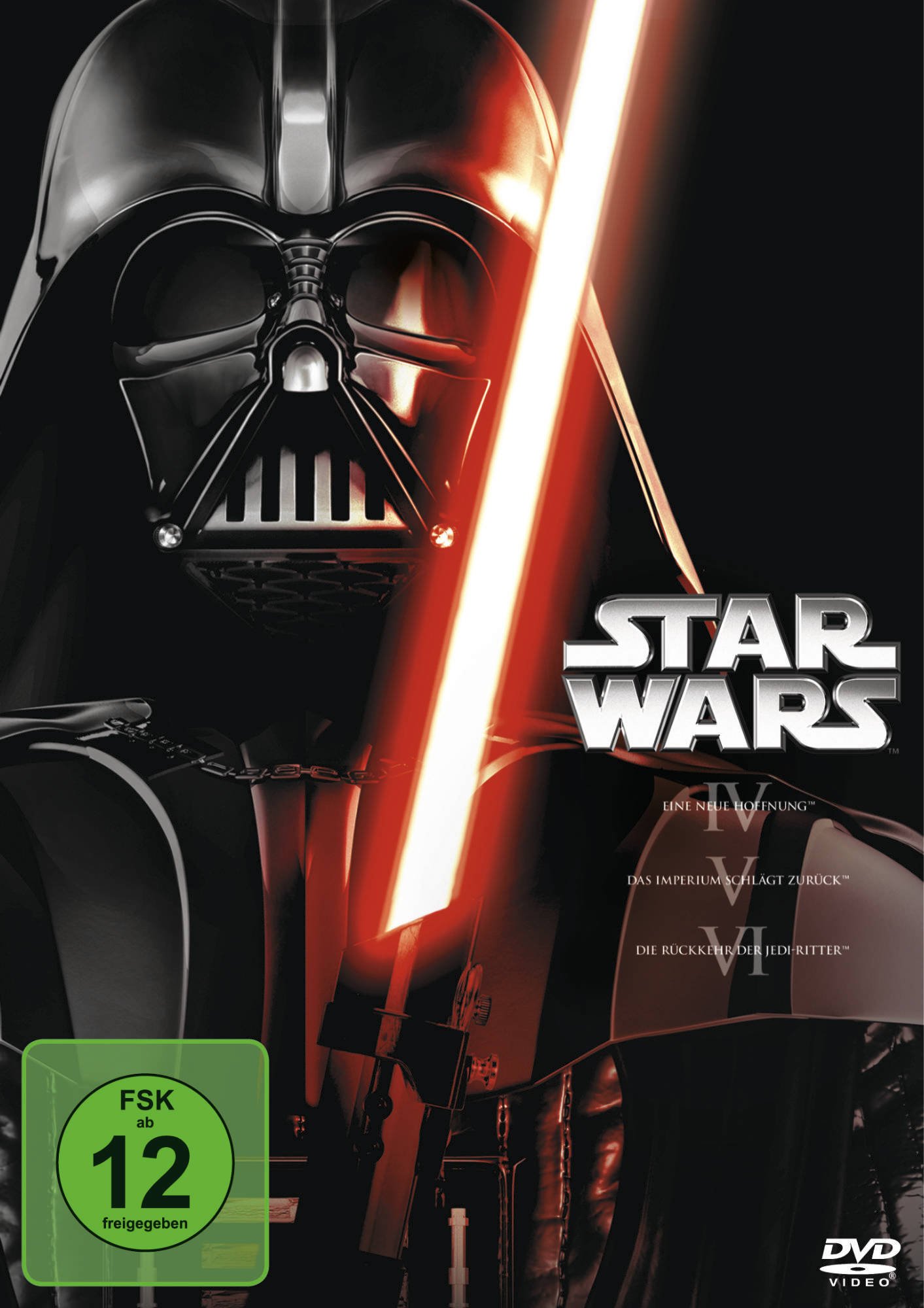 George Lucas Star Wars Trilogie – Episode IV–VI, 3 DVDs – gebraucht, Freigegeben ab 12 Jahren