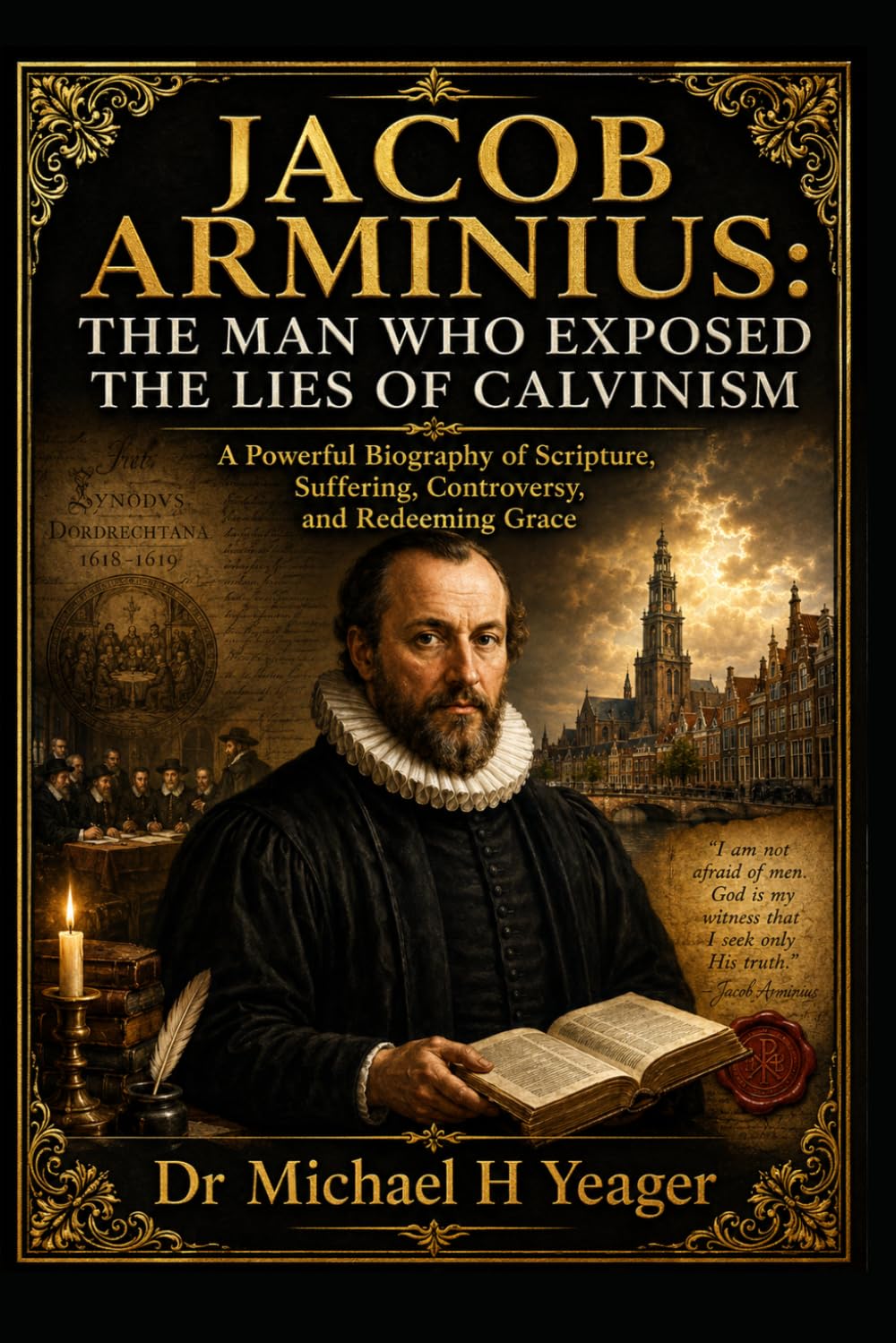 JACOB ARMINIUS: THE MAN WHO EXPOSED THE LIES OF CALVINISM: A Powerful Biography of Scripture, Suffering, Controversy, and Redeeming Grace