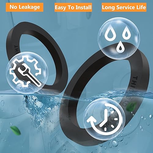 Miniatura 4 de 385311652 - Sellos de inodoro RV Accesorios de montaje y sello 385311653 Reemplazo para Dome-tic 300 310 320 Series WC Kit de juntas de inodoro RV