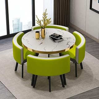 Mostrador de recepción, Mesa de negociación, Sala de conferencias de Negocios, área de Descanso de recepción, Mesa y Silla de Ocio (Color: Verde)