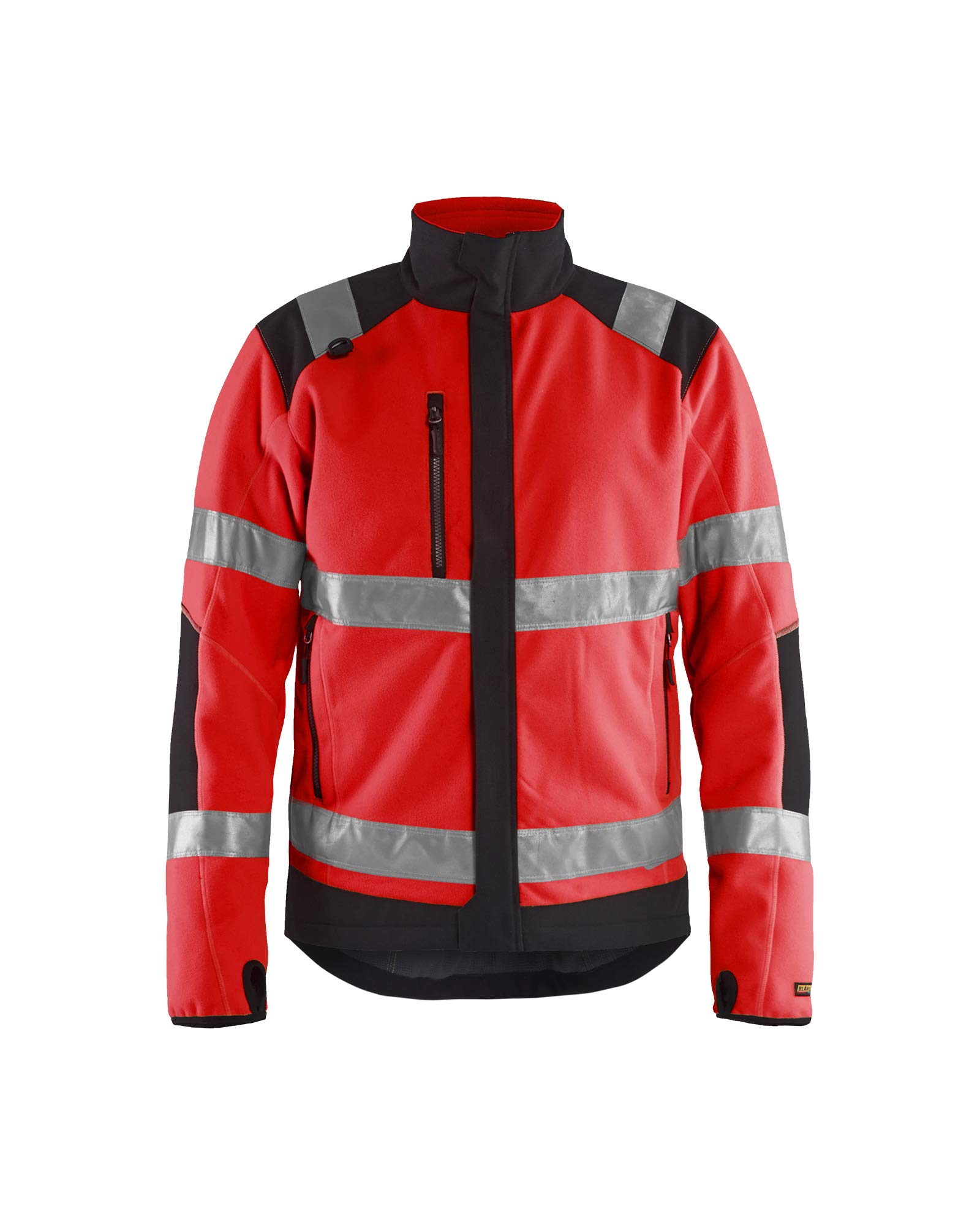 Funktionsfleece Blaklader rojo XS para trabajos exteriores en mañanas frías