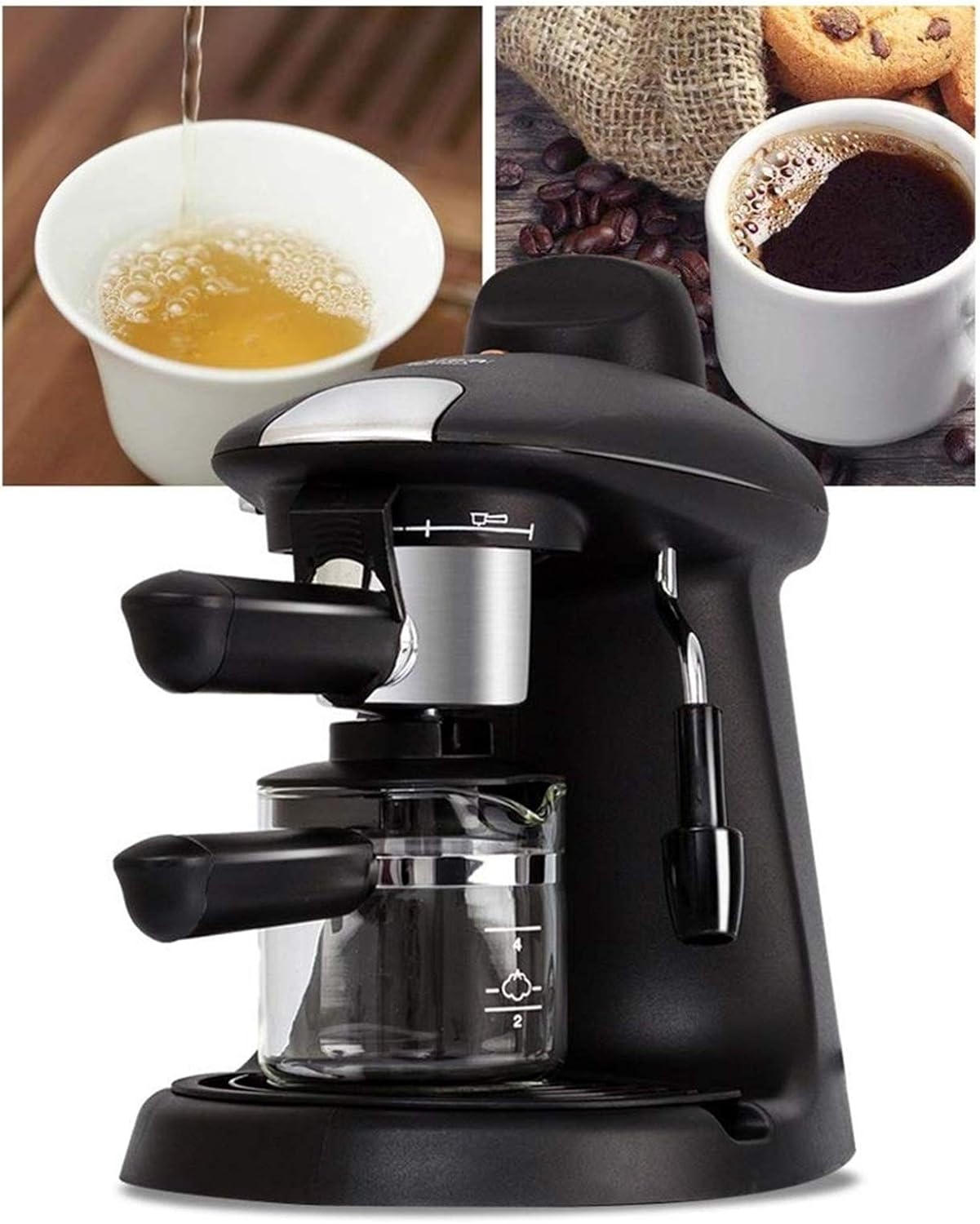 Coffee Grinders Press Coffee Grade Stainless Steel Tea Maker with Filter Screens Durable Easy Clean Heat Resistant Coffee Machine Italian Semi-Automatic Manual Coffee Maker