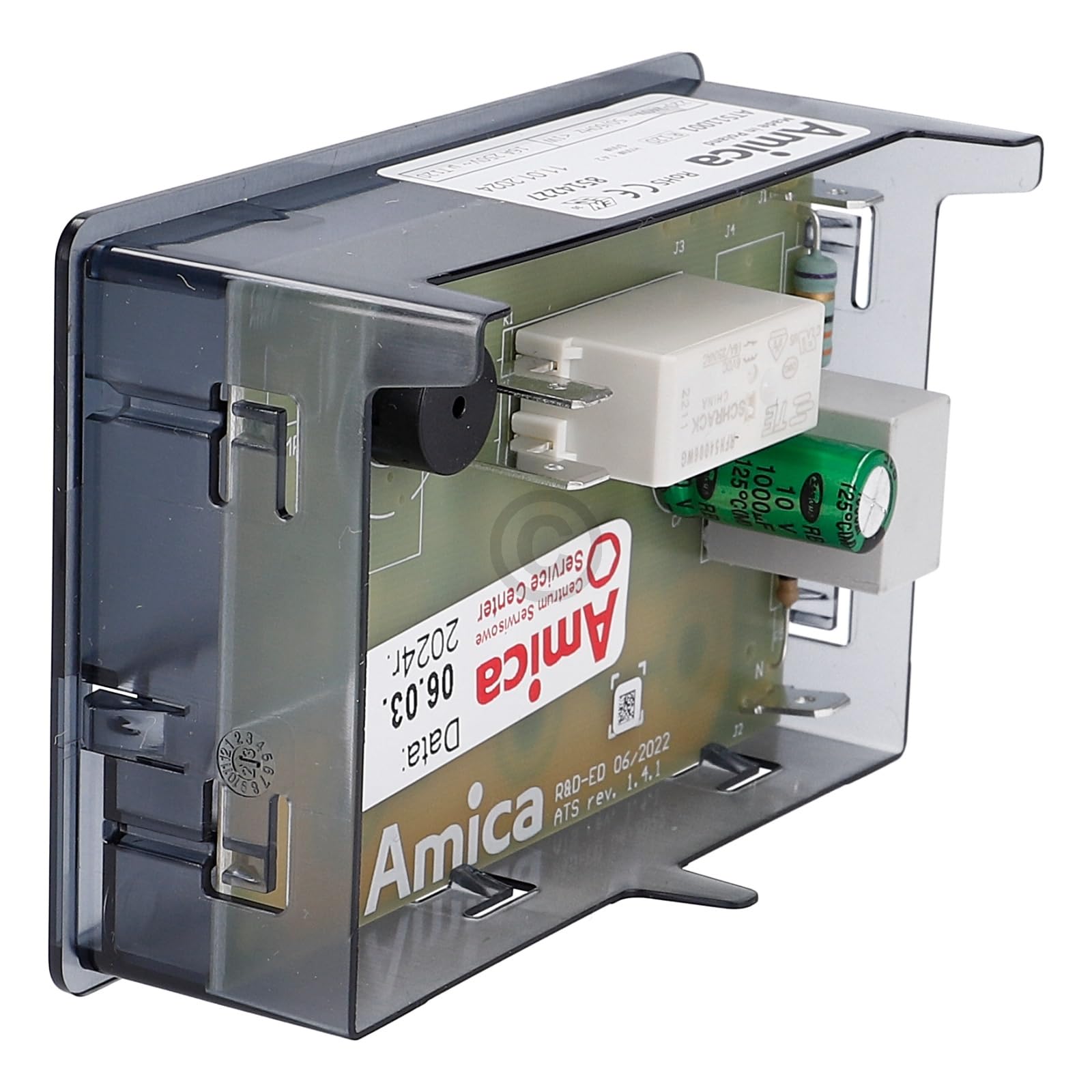 Schaltuhr für Backofen Timer kompatibel wie Amica 8071222 oder Amica 8053836, 8512100, 8512100, 8514227 kompatibel mit Amica 8053388