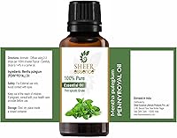 Vista 2 de Aceite esencial de Pennyroyal (Mentha Pulegium) 100% puro, natural, sin diluir, sin cortar, aceite de grado terapéutico, 0.16 onzas líquidas