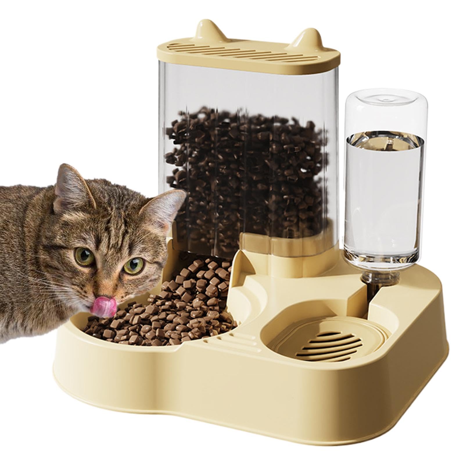 Distributeur automatique de nourriture pour chien et chat anti-basculement