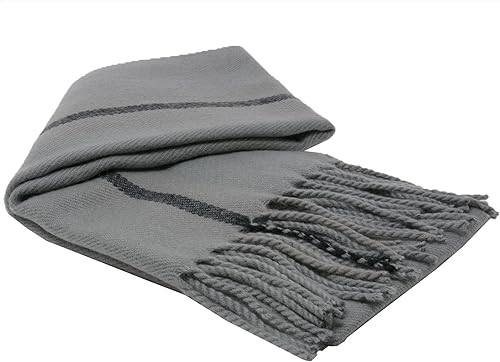 Miniatura 119 de Alpine Swiss Bufanda a cuadros para hombre, ultra suave, chal de invierno, cálido, ligero, para clima frío