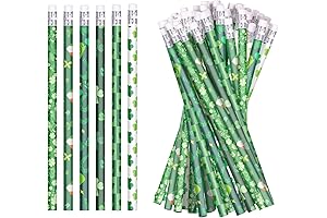 Set of 48 Festive St. Patrick's Day Pencils