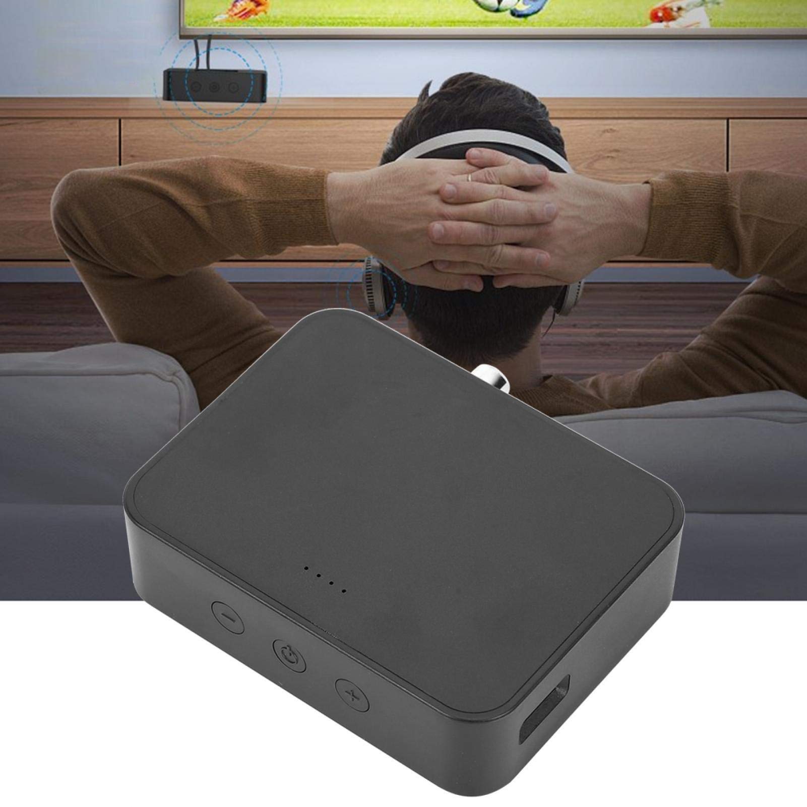 Socobeta Transmisor Bluetooth Coaxial de Fibra óptica AUX Bluetooth 5.0 Transmisor Bluetooth Adaptador de Audio Receptor Bluetooth transmisor óptico a Bluetooth transmisor Bluetooth Audio
