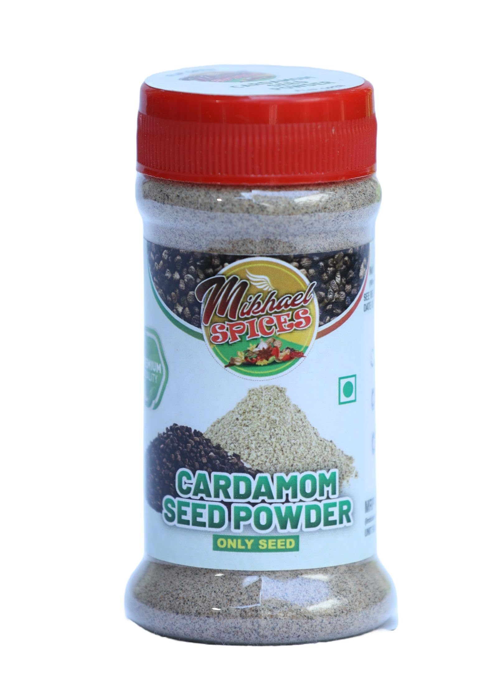 Mikhael SPICES Cardamom Seed Powder | Only Seed No Husk | 50gm |Elaichi Dana Powder| Natural & Pure Cardamom Seed Powder (B0CQ5BGF7Q) Amazon Price History, Amazon Price Tracker