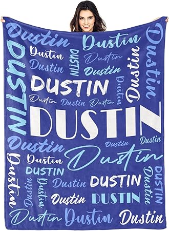 Personalized Blankets for Kids with Names Customized Blankets with Name for Adult Custom Blanket Gift for Birthday Christmas Valentines Day Gift