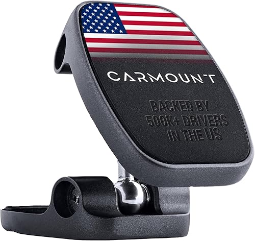 CARMOUNT Soporte ajustable para automóvil F2 Soporte magnético para teléfono 2.0, soporte de teléfono para tablero de instrumentos para automóvil,