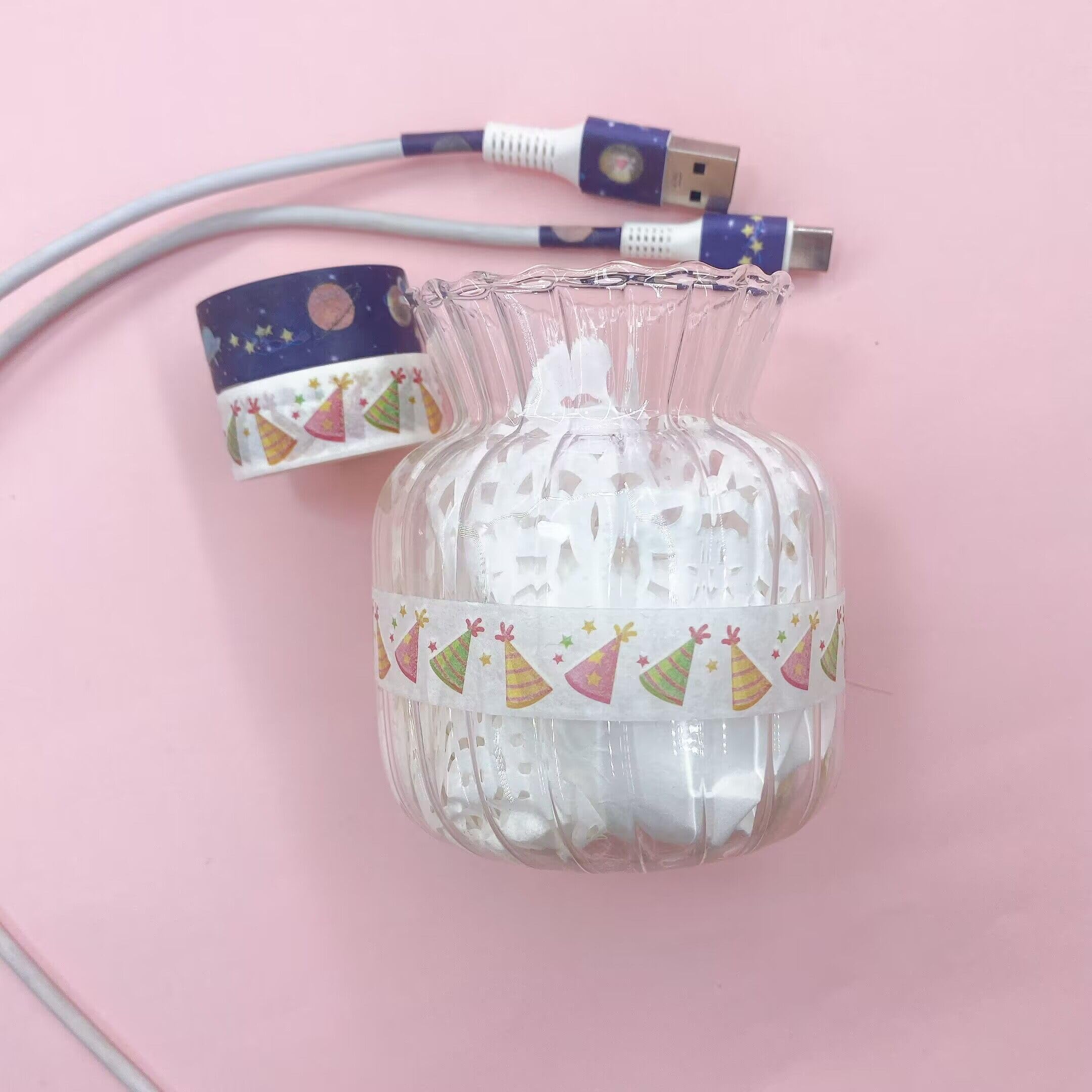 Galassia Washi Tape Set 36 Rotoli – Nastri Decorativi Argento E Oro Con Stelle, Luna, Costellazioni – Per Diari, Album, Confezioni Regalo